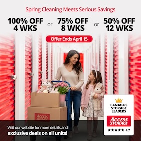 Access Storage - Stittsville Promotion