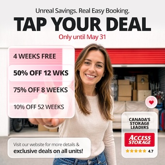 Access Storage - Stittsville Promotion